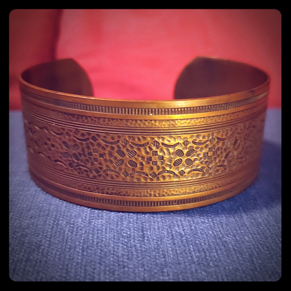 Vintage copper bracelet